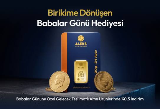 Gelecek teslimatlı altında %0,5 Babalar Günü indirimi